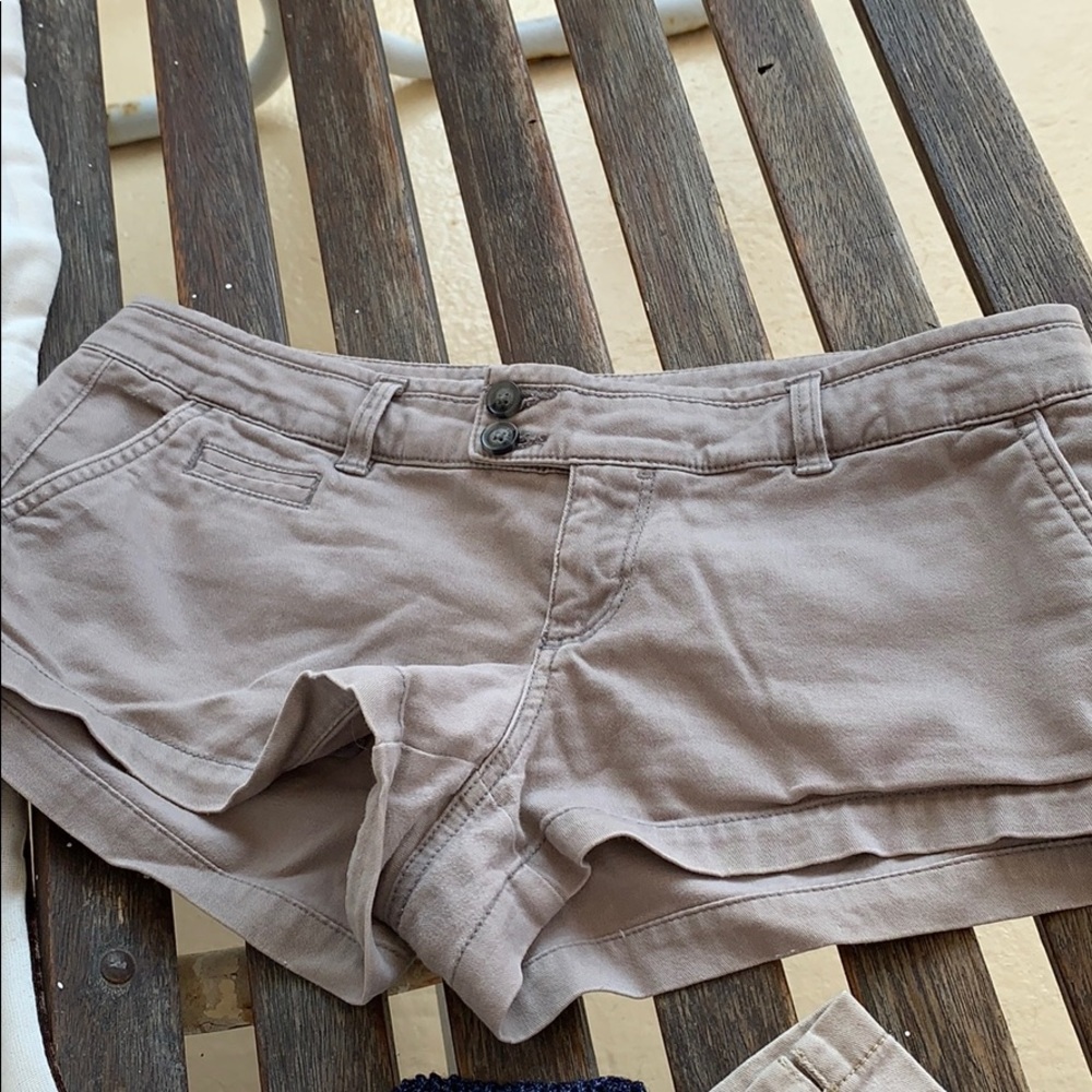 Light Gray American Eagle Shorts